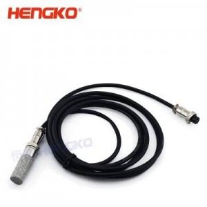 防水灌溉土壤溫濕度傳感器不銹鋼外殼保護(hù)罩探頭過濾器RHT系列帶線