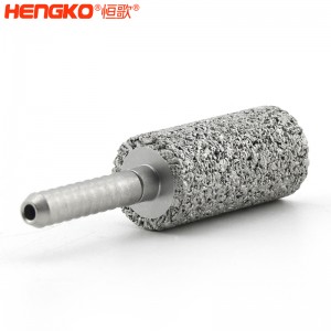 廠家定制316L粉末燒結(jié)不銹鋼過濾器曝氣頭，高強(qiáng)度耐腐蝕水族專用氣泡石