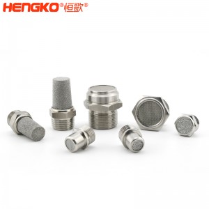 源頭廠家不銹鋼燒結(jié)網(wǎng)消聲器消音器耐高溫流量大，應(yīng)用于空壓機(jī)排氣