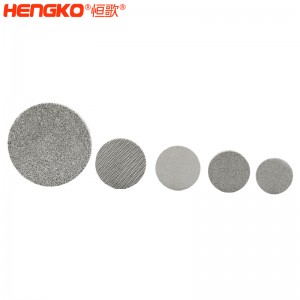 氣體探測(cè)器探頭防爆片耐高溫透氣性好，工業(yè)316L不銹鋼傳感器隔火焰隔爆片可定制