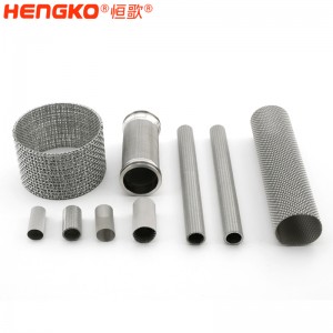 廠家定制高效不銹鋼燒結粉末絲網(wǎng)濾芯 用于汽油濾芯
