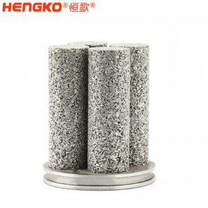 恒歌定制批發(fā)不銹鋼多孔過濾器,使用壽命長一體精美氣液工業(yè)設備濾芯