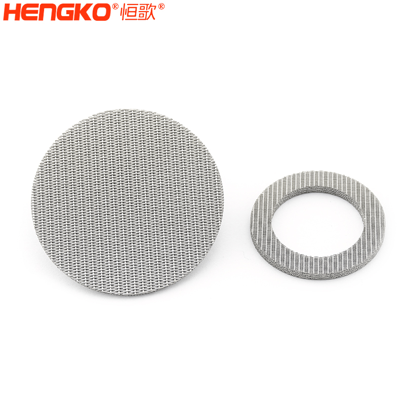 恒歌不銹鋼網(wǎng)濾片_耐高溫化學(xué)工業(yè)防爆片孔隙均勻透氣不銹鋼濾芯 Featured Image