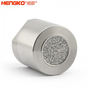 廠家供應(yīng)不銹鋼氣體傳感器外殼微孔燒結(jié)耐用防爆濾芯，應(yīng)用于真空室