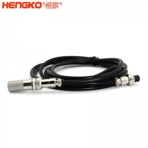 4-20mA數(shù)字RHT芯片溫濕度傳感器探頭316L不銹鋼外殼響應(yīng)快，衛(wèi)生醫(yī)療系統(tǒng)用