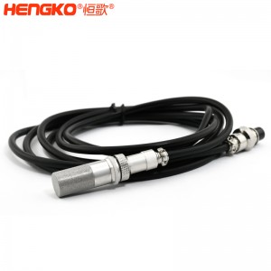 恒歌生產(chǎn)定制高靈敏IP65級防水溫濕度探測器探頭，用于農(nóng)業(yè)氣象站