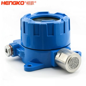 恒歌有毒氣體傳感器探測器_帶316不銹鋼防爆型傳感器探頭外殼