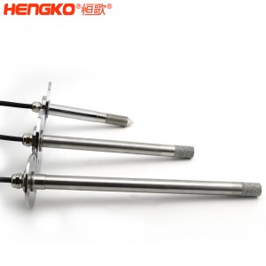 恒歌直銷(xiāo)平頭/尖頭不銹鋼溫濕度傳感器探頭帶電線,用于土壤農(nóng)業(yè)