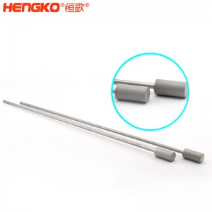 廠家批發(fā)316L不銹鋼長桿不銹鋼曝氣頭耐腐蝕防塵，用于二氧化碳/氧氣擴(kuò)散